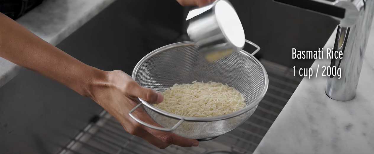 Riz aux haricots noirs mexicain - Étape 2