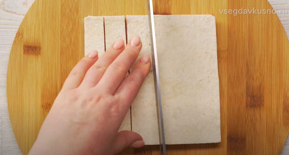 Canapés de saumon en couches - Étape 8