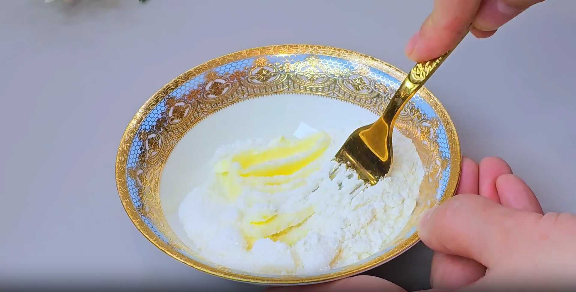 Croissants décorés pour le thé - Étape 3