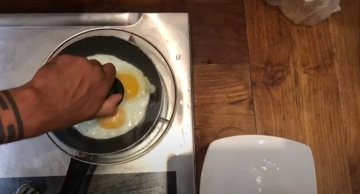 Œufs au plat - Étape 3