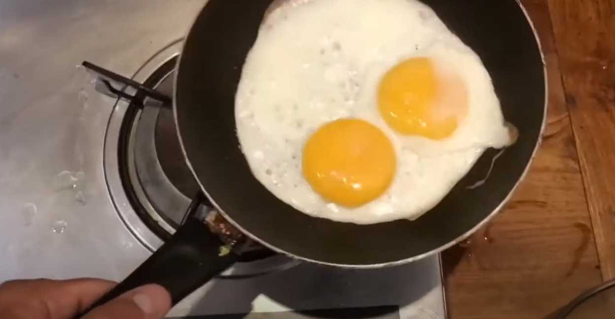 Œufs au plat - Étape 4