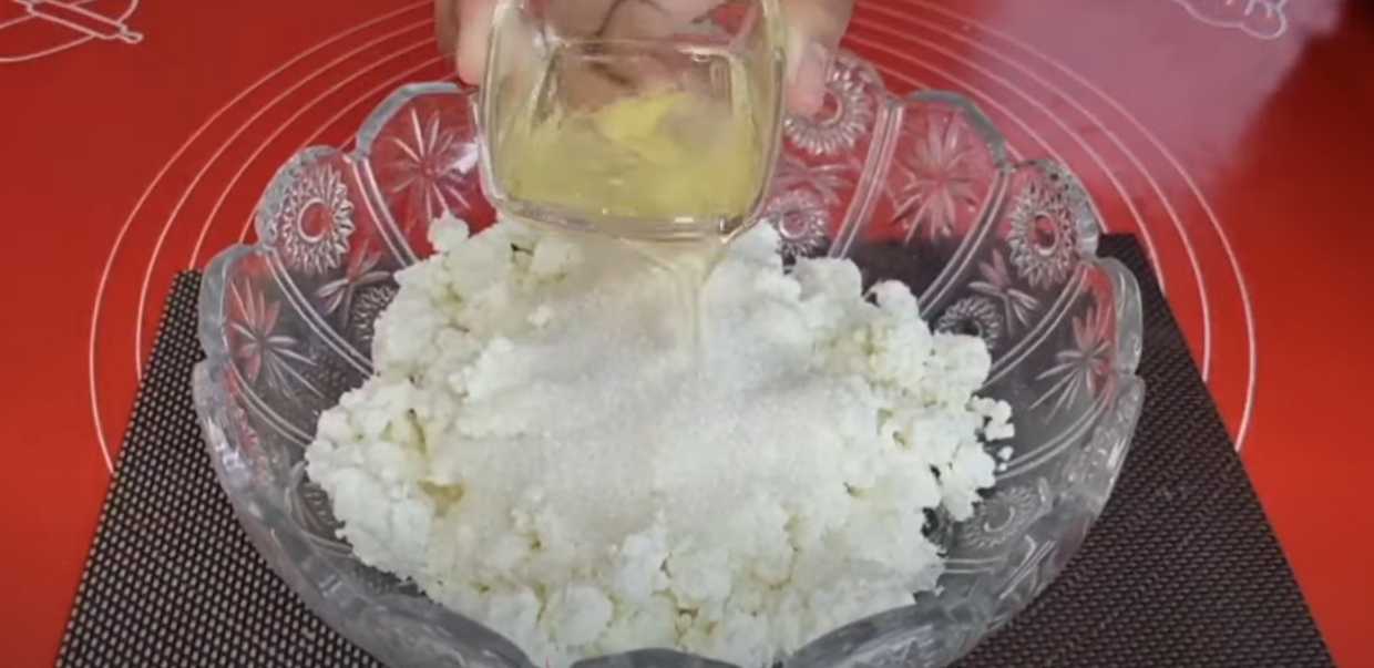 Couronnes de fromage blanc tressées - Étape 4