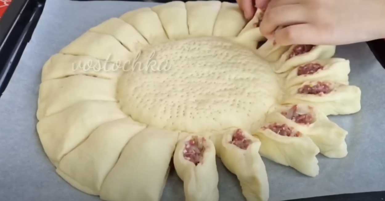 Tourte à la viande Sunny - Étape 12