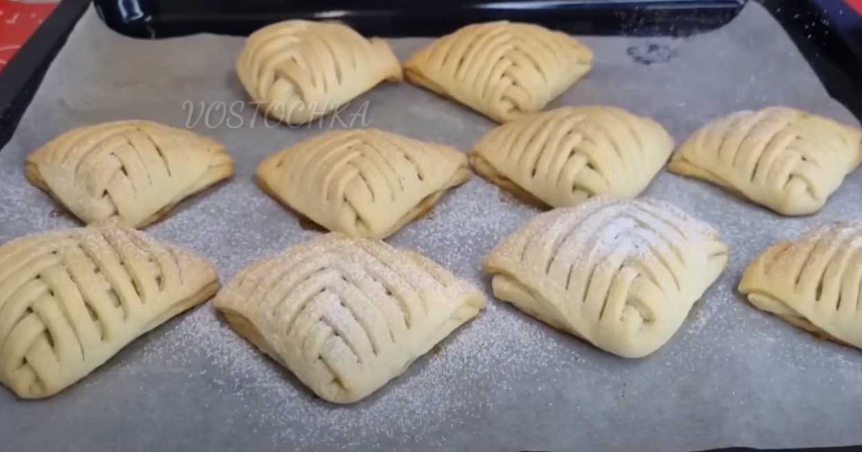 Tartes tressées aux pommes et aux noix - Étape 16