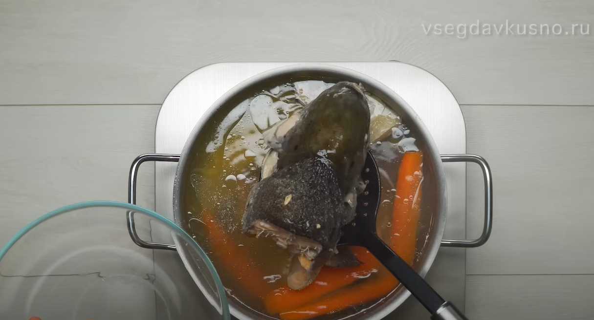 Soupe au saumon - Étape 8