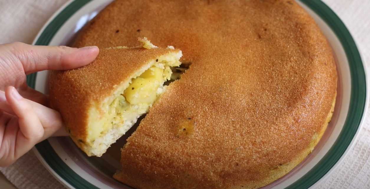 Tourte aux pommes de terre et au chou - Étape 12