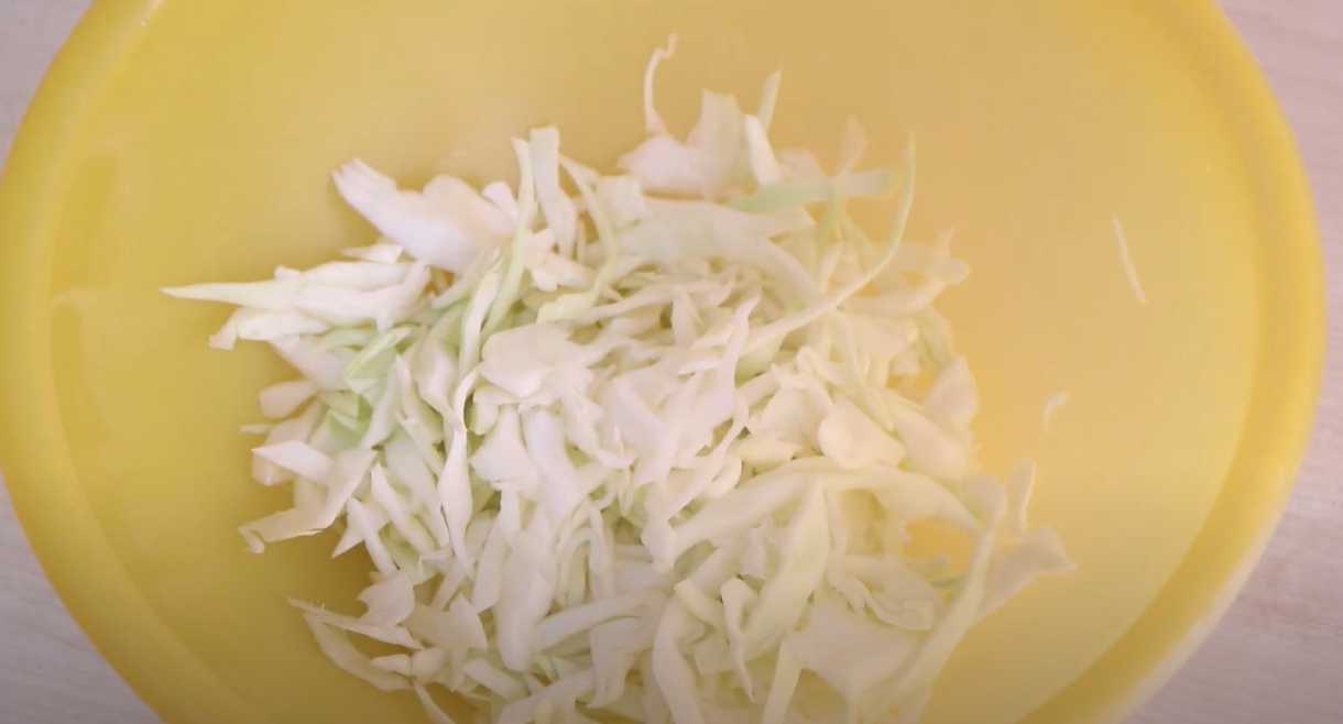 Tourte aux pommes de terre et au chou - Étape 1