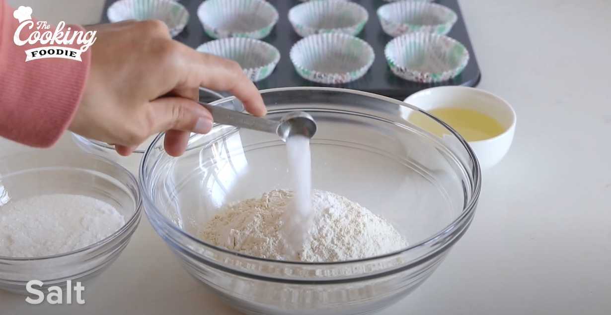 Muffins aux myrtilles - Étape 1