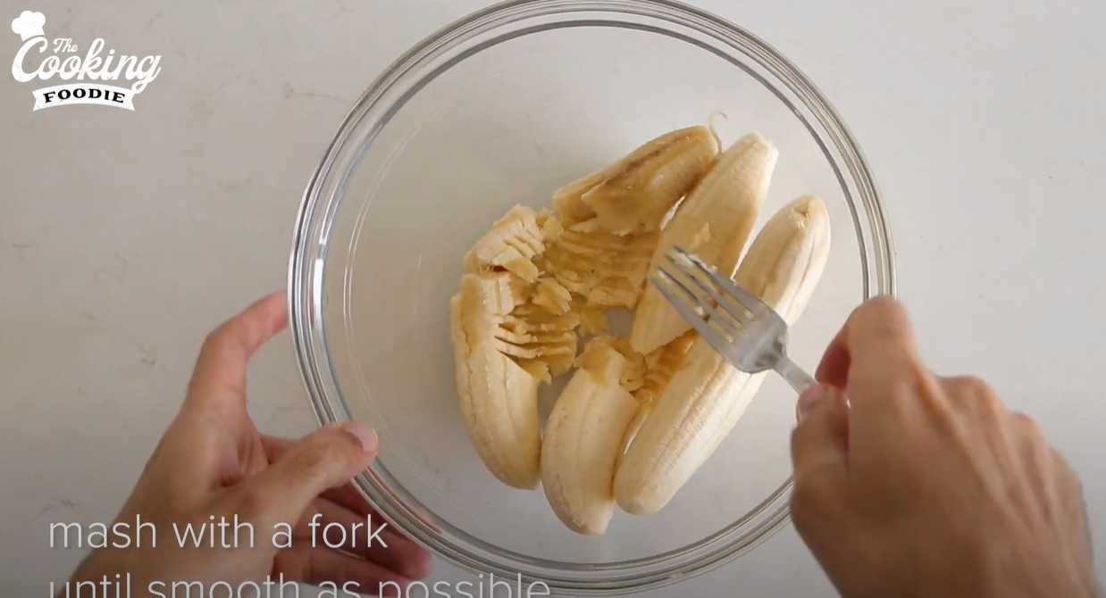 Pain aux bananes et au chocolat - Étape 1
