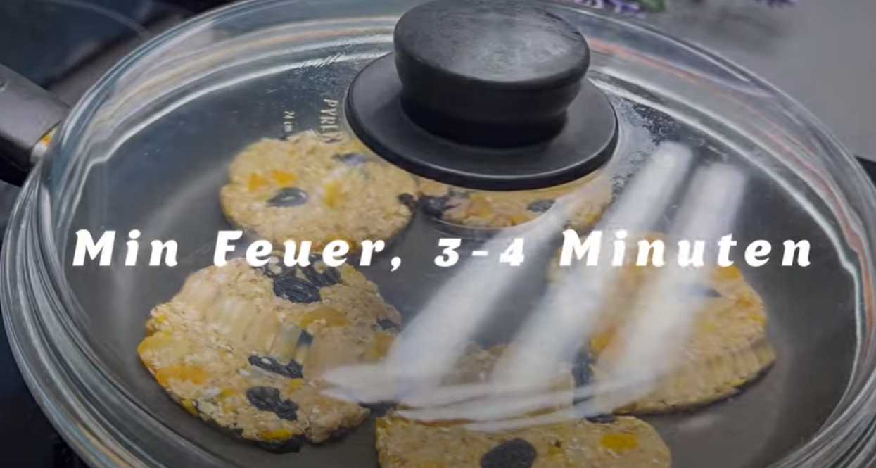 Biscuits à l'avoine croustillants à la poêle, sans farine ni sucre - Étape 7