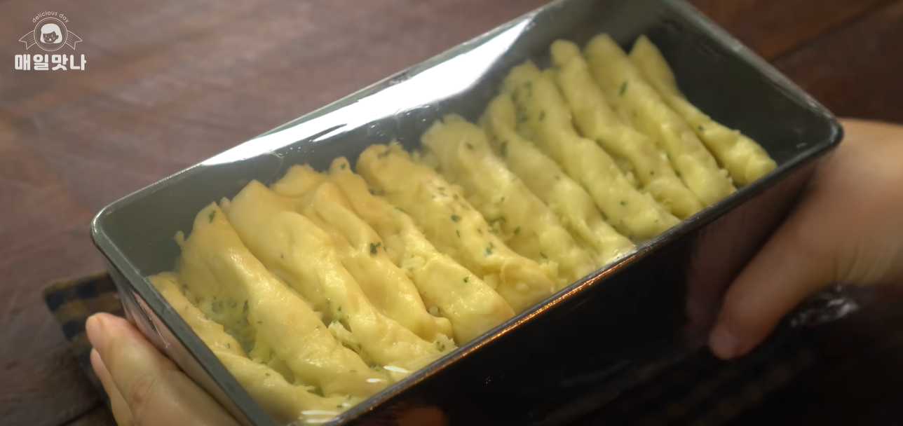 Pain à l'ail et au fromage - Étape 15