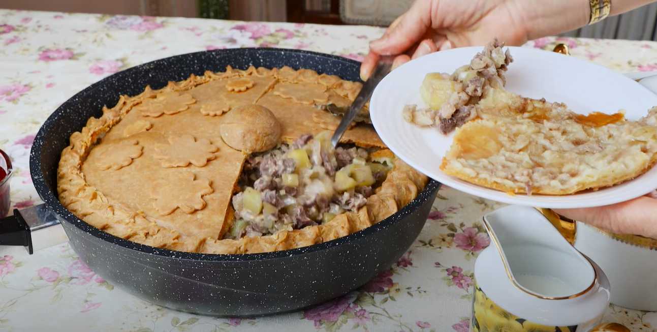 Tarte tatare à la viande et aux pommes de terre Zur Belish - Étape 17