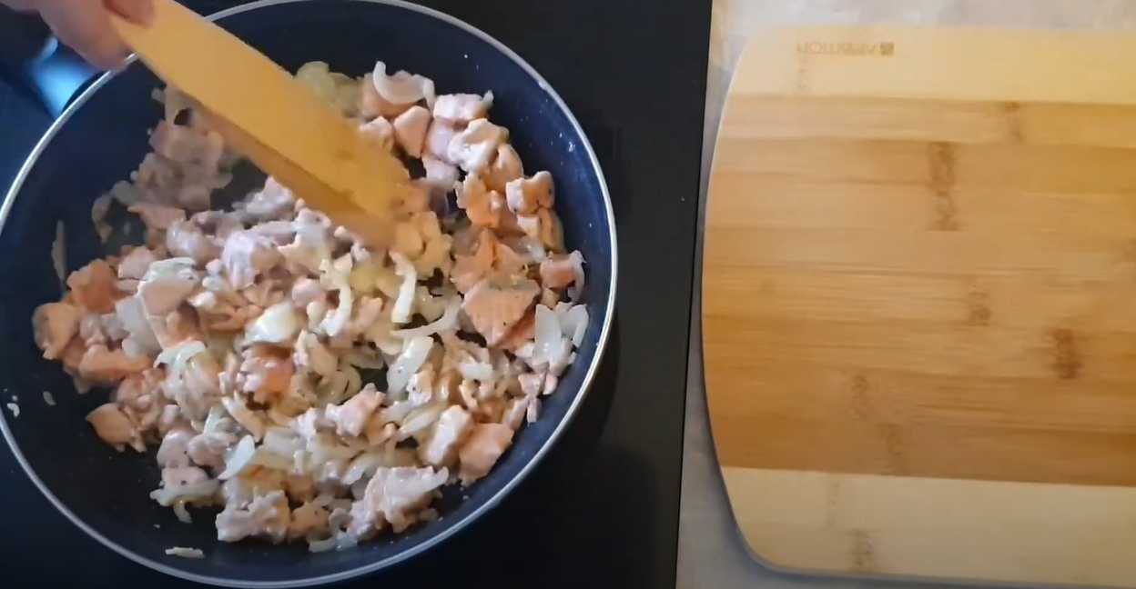 Pâtes au saumon dans une sauce crémeuse - Étape 10