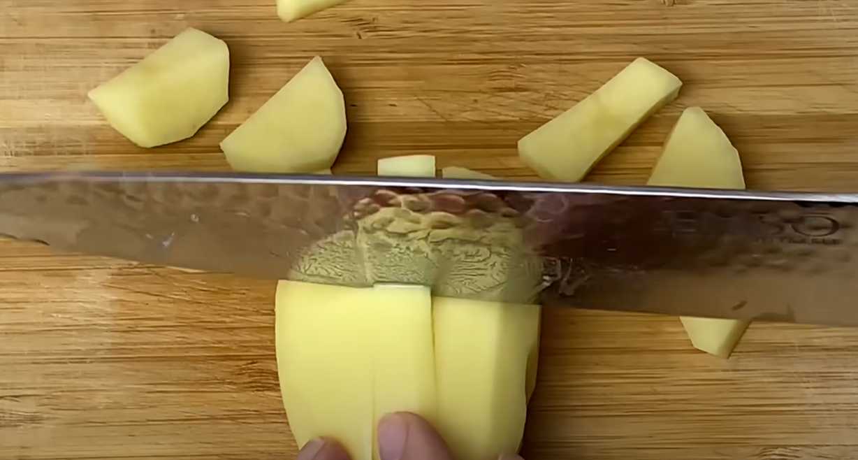 Soupe classique au potiron, à la crème et aux pommes de terre - Étape 7