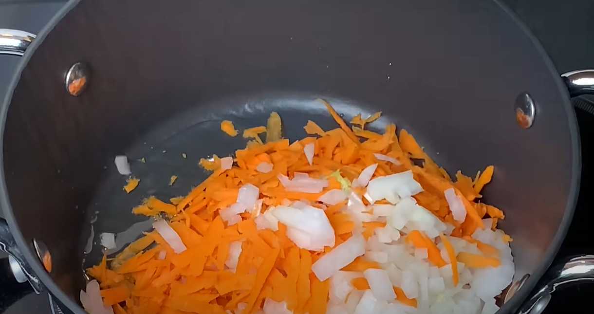 Soupe classique au potiron, à la crème et aux pommes de terre - Étape 5