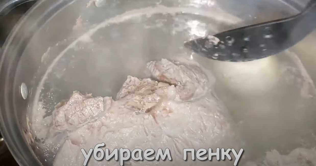 Soupe classique à la viande et aux légumes - Étape 3