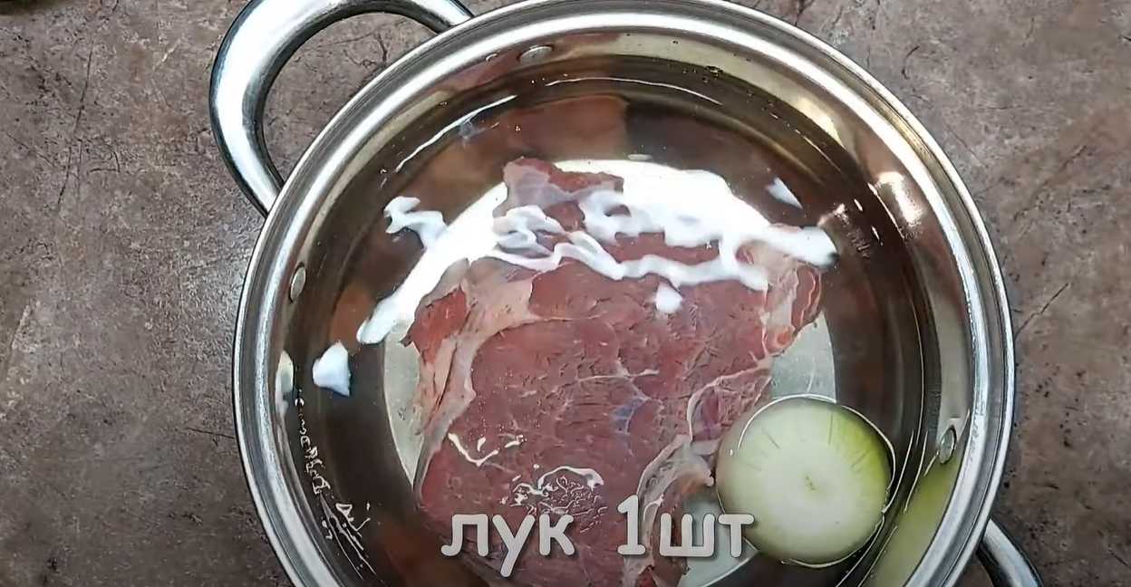 Soupe classique à la viande et aux légumes - Étape 2