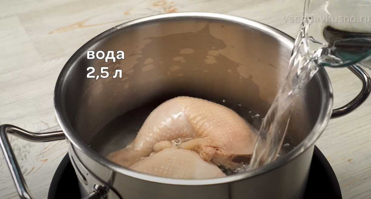 Soupe classique au poulet et aux nouilles - Étape 3