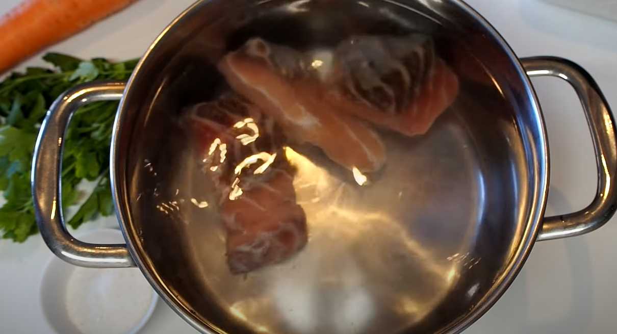 Soupe de poisson classique - Étape 1