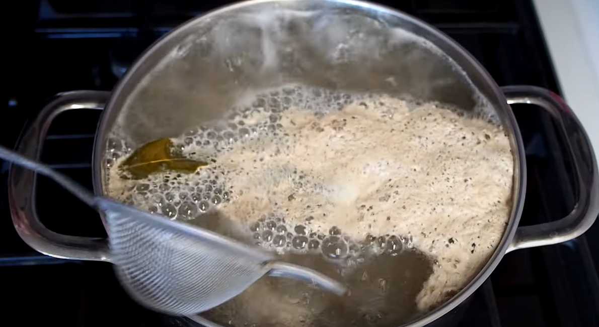 Soupe de poisson classique - Étape 3