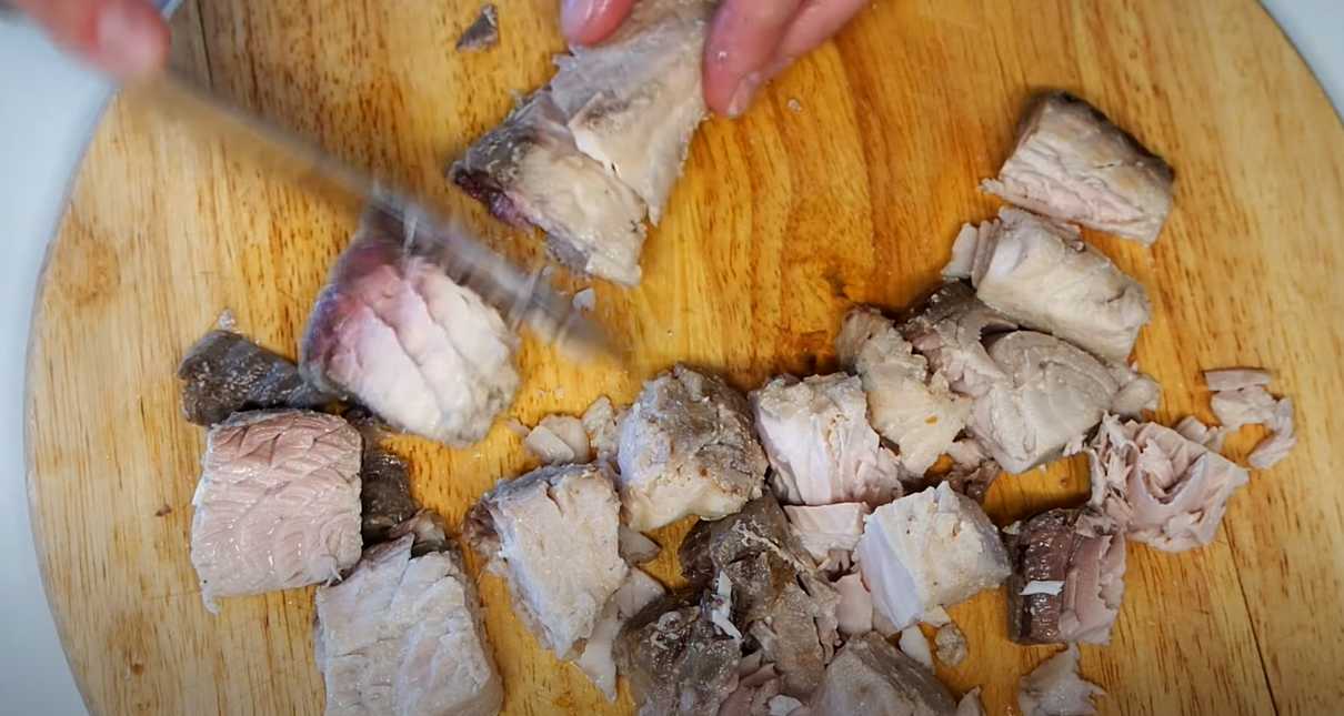 Soupe de poisson classique - Étape 8