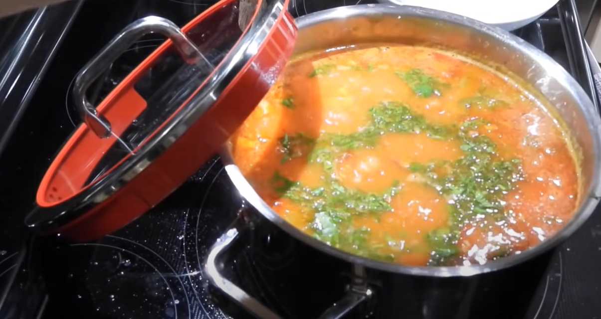 Soupe classique aux haricots et à la viande - Étape 12