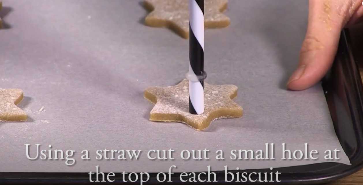 Étoiles de Noël en pain d'épice - Étape 5