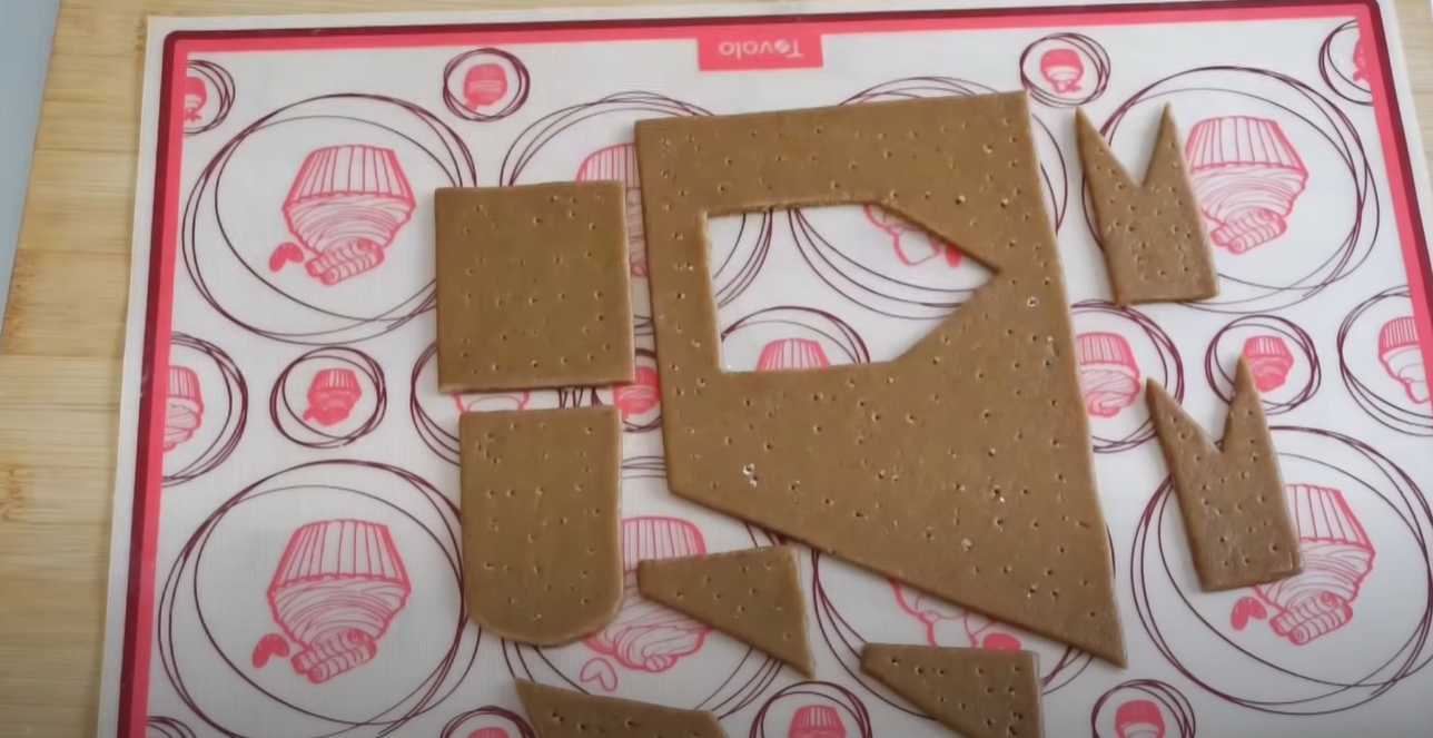 Maison en pain d'épice - Étape 8