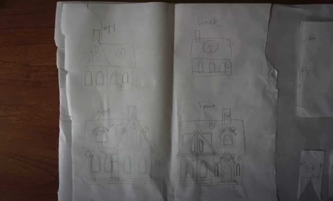 Maison en pain d'épice - Étape 1