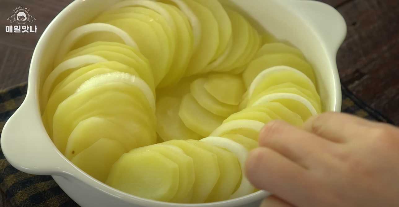 Pommes de terre au four en sauce crémeuse - Étape 5