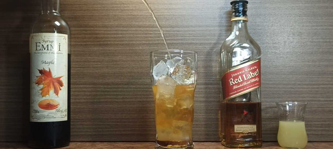Cocktail Pomme Érable - Étape 5