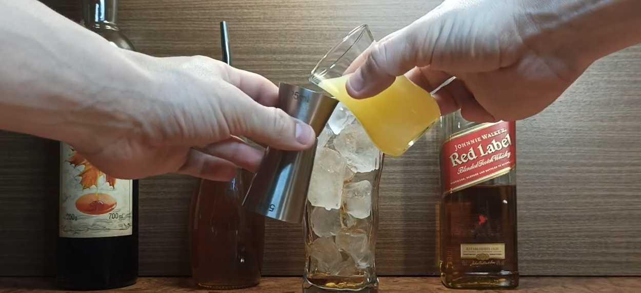 Cocktail pomme-érable - Étape 3