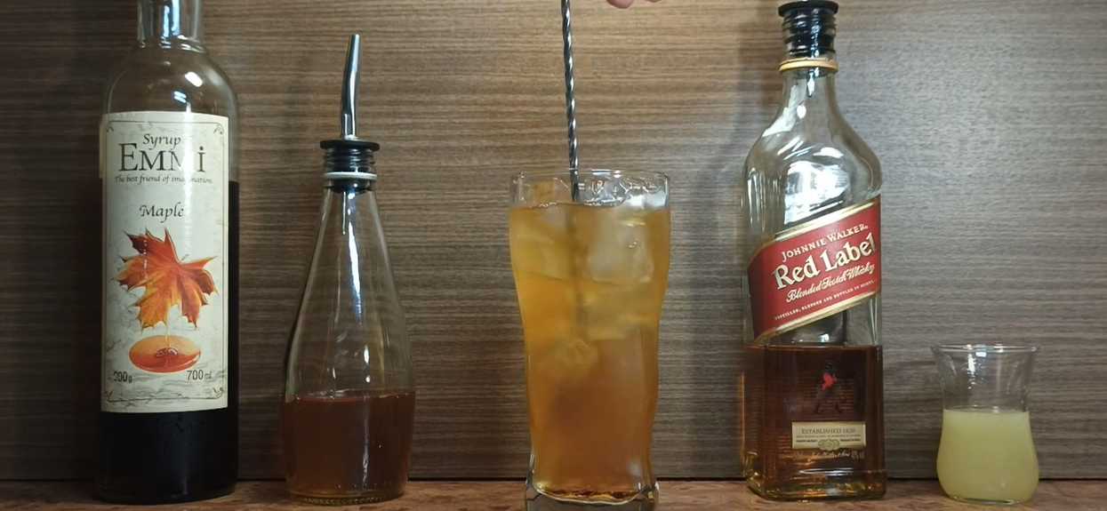 Cocktail Pomme Érable - Étape 6