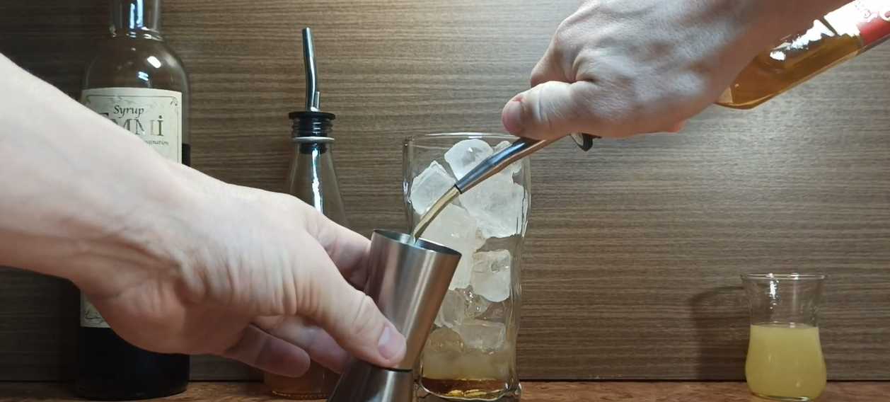 Cocktail Pomme Érable - Étape 4