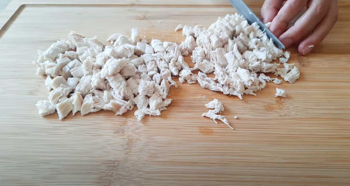 Salade de poulet classique - Étape 2