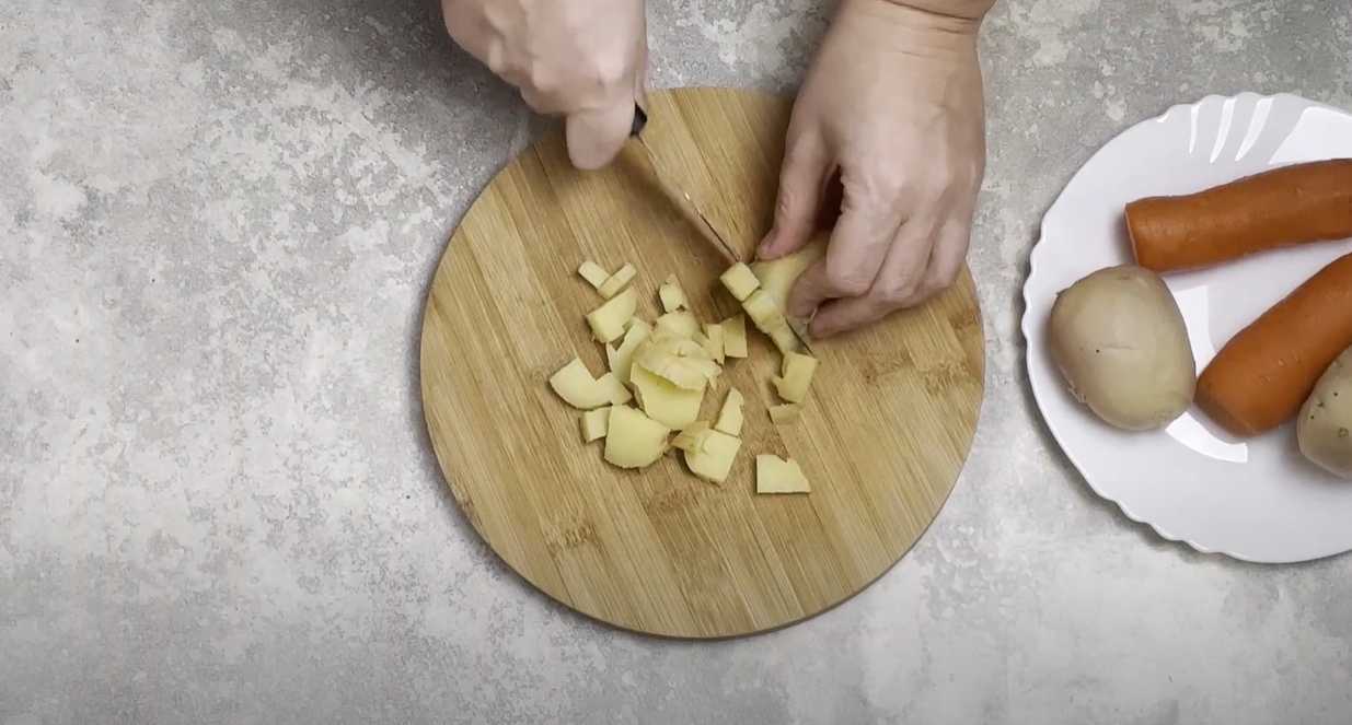 Salade de poisson classique - Étape 2
