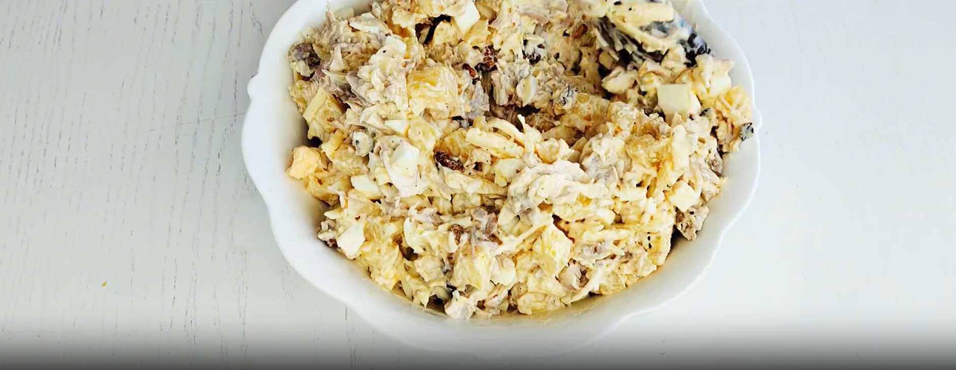 Salade de poulet et d'ananas - Étape 7