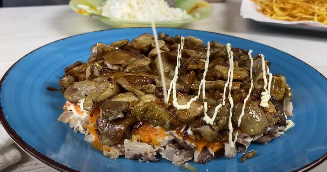 Salade de nids de tétras - Étape 10