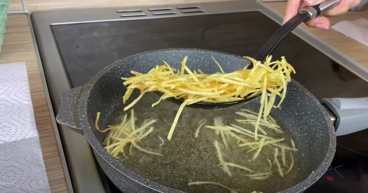 Salade de nids de tétras - Étape 3