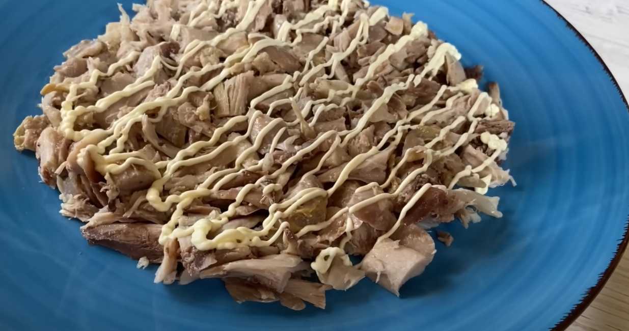 Salade de nids de tétras - Étape 9