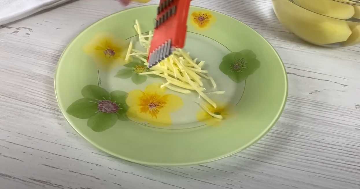 Salade de nids de tétras - Étape 1