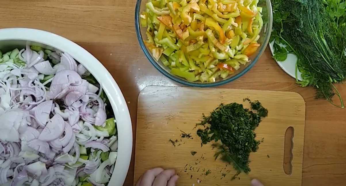 Salade Donskoy - Étape 4