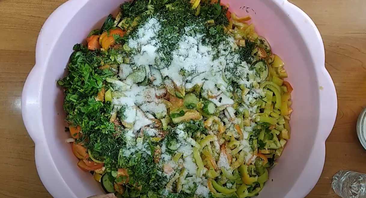 Salade Donskoy - Étape 5