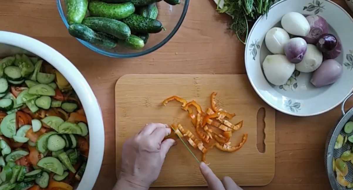 Salade Donskoy - Étape 3