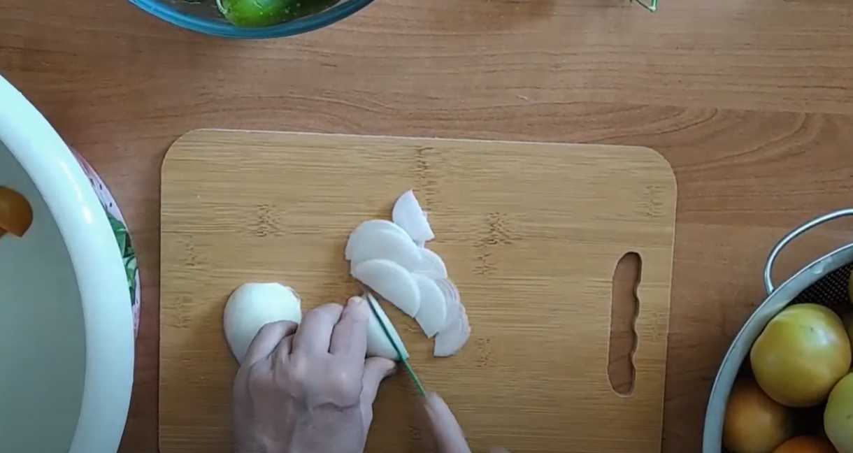 Salade Donskoy - Étape 1