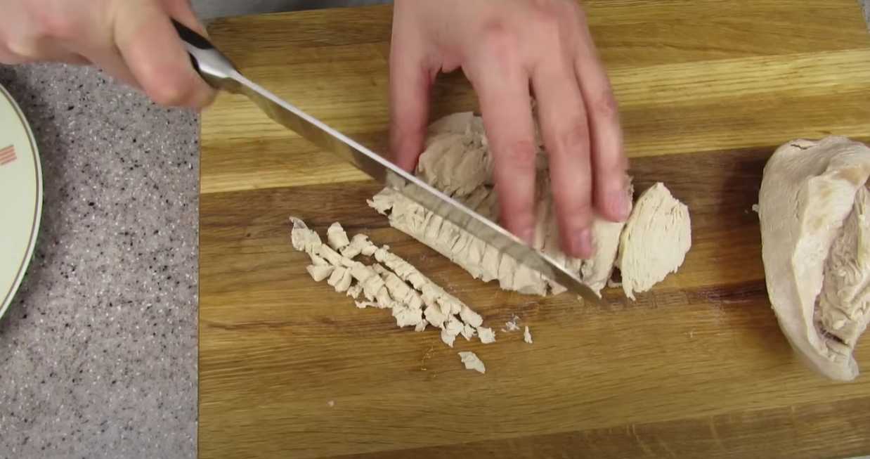 Salade de tournesol - Étape 1