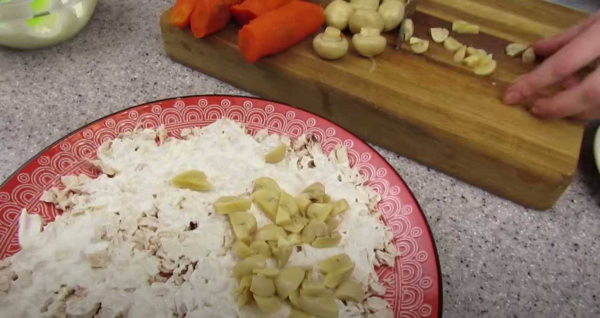 Salade de tournesol - Étape 3