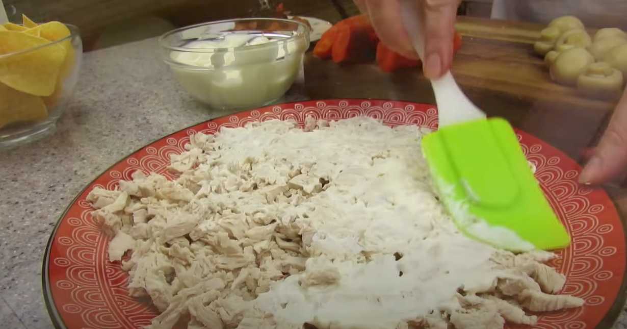 Salade de tournesol - Étape 2