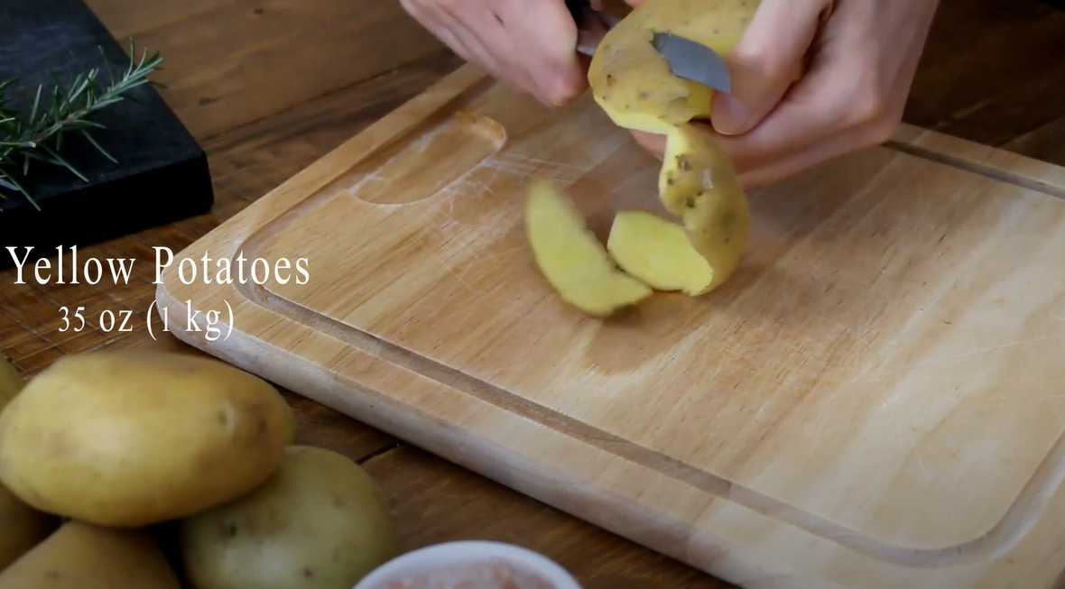 Pommes de terre croustillantes au four - Étape 2