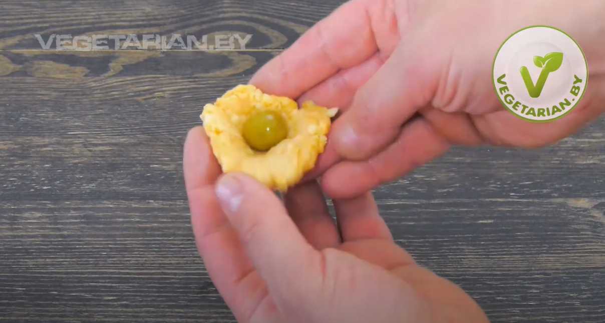 Boulettes de fromage aux olives - Étape 7